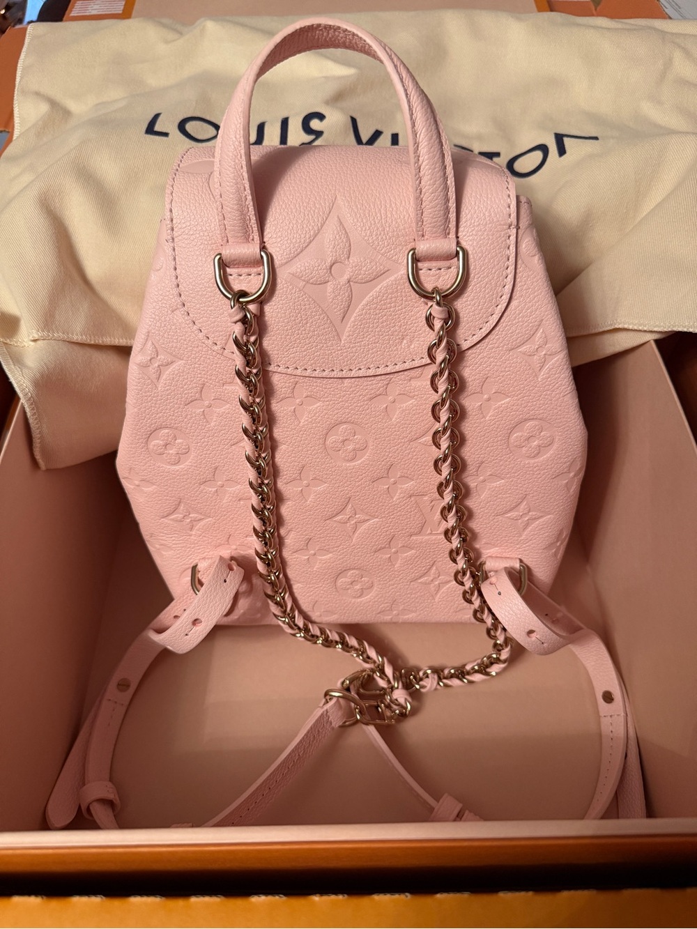 Louis Vuitton Blush Pink Monogram Empreinte Mini Backpack *PRICE FIRM* - Picture 5 of 6